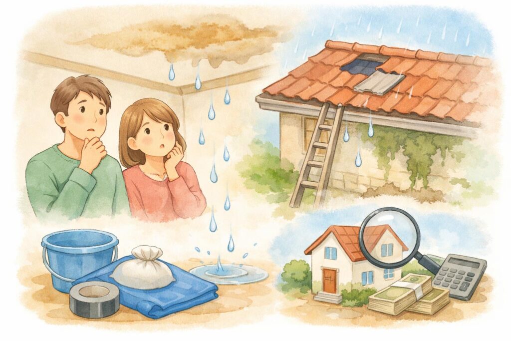 雨漏り調査・修繕 けんおうリノベーション